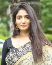 Telugu Actress Priya Vadlamani at Veeranjaneyulu Viharayathra Teaser Launch Pictures 41