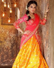 Actress Reshma Rathore Traditional Photo Shoot Pictures 02