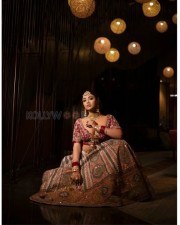 Gorgeous Akanksha Puri in a Bridal Lehenga Photos 02