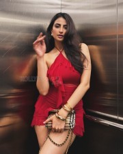 Seductive Palak Tiwari in a Red Mini Dress Photos 01