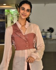 Actress Meenakshi Chaudhary at Lucky Baskhar Interview Photos 29