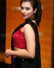 Actress Priyanka Raman Black And Red Dress Photos 01