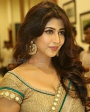 Actress Sonarika Spicy Saree Cleavage Photos 11