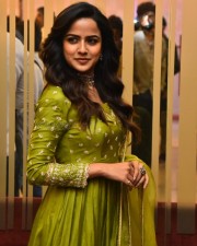 Actress Vaishnavi Chaitanya at Jack Movie Kiss Song Launch Event Photos 13