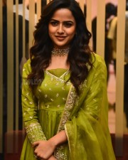 Actress Vaishnavi Chaitanya at Jack Movie Kiss Song Launch Event Photos 14