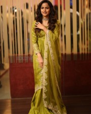 Actress Vaishnavi Chaitanya at Jack Movie Kiss Song Launch Event Photos 15