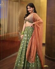 Actress Pragati Srivastava at Peddha Kapu 1 Trailer Launch Photos 14