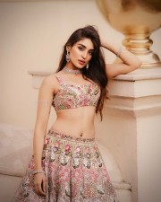 Blooming Yukti Thareja in a Traditional Designer Lehenga Pictures 04