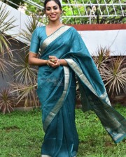 Actress Kamakshi Bhaskarla at Laila Movie Launch Photos 11