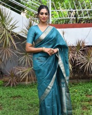 Actress Kamakshi Bhaskarla at Laila Movie Launch Photos 13
