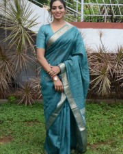 Actress Kamakshi Bhaskarla at Laila Movie Launch Photos 20