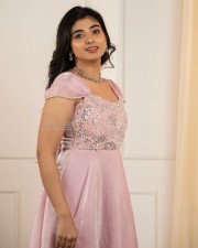 Beautiful Pragya Nagra in a Pink Party Gown Photos 01