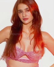 Shimmering Rose Prakriti Pavani in a Sparkling Pink Tube Top Photos 03