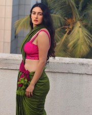 Indian Saree Beauty Megha Shukla Photos 22