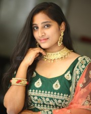 Actress Sahana at Bari Movie Trailer Launch Event Pictures 07