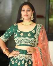 Actress Sahana at Bari Movie Trailer Launch Event Pictures 10