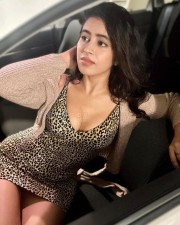 Sexy Shobhita Rana Deep Cleavage in a Printed Mini Dress Photos 04