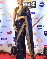 Actress Raashi Khanna at 69th SOBHA Filmfare Awards South 2024 Photos 09