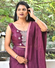 Actress Sai Chandana Reddy at The Deal Movie Poster Launch Pictures 09