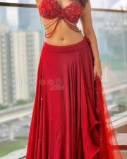 Sexy Ishita Raj in a Red Lehenga Pictures 05