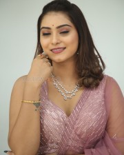 Tollywood Heroine Kashvi at Veekshanam Pre Release Event Pictures 07