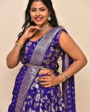 Actress Deeya Raj at Jathara Pre Release Event Pictures 15