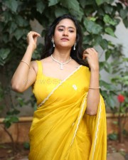 Actress Manika Chikkala at Dhandoraa Movie Launch Photos 33