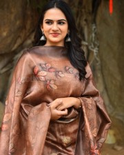 Actress Vasanthika Macha at Vere Level Office Trailer Launch Photos 03