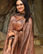 Actress Vasanthika Macha at Vere Level Office Trailer Launch Photos 20