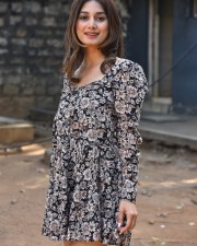 Actress Kanika Wadhwa at Pourusham Pre Release Event Photos 17