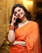 Actress Kathy Davison at Dilruba Pre Release Event Photos 04