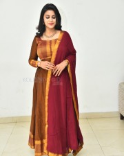 Actress Soniya Akula at Artiste Movie Release Date Press Meet Photos 12